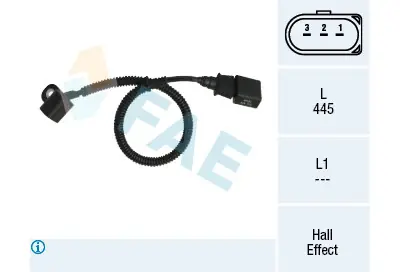 Solo Hoy Sensor de revoluciones, control del motor FAE 79164 FAE 79164